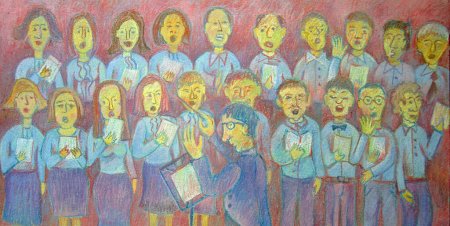 Детский хор картина