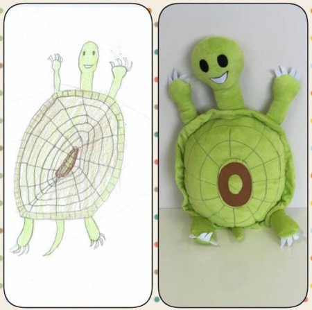 Ikea игрушки по детским рисункам