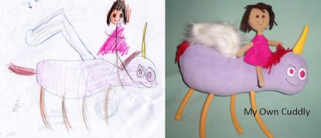 Мягкие игрушки по изо