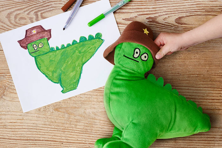 Мягкие игрушки по рисункам детей