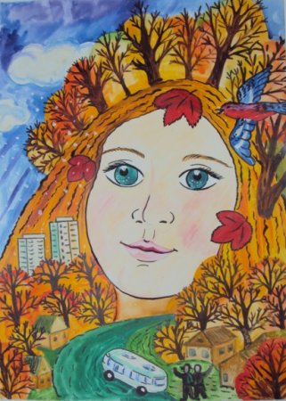 Портрет красавицы осени