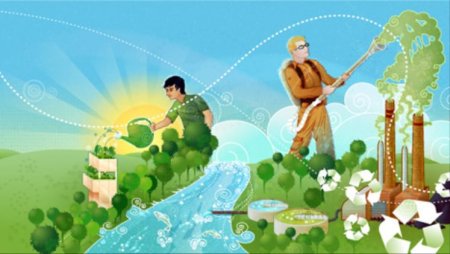 Эколог иллюстрация