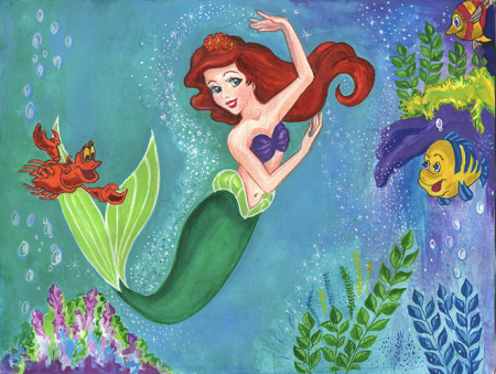 Иллюстрация к сказке Русалочка для 4 класса