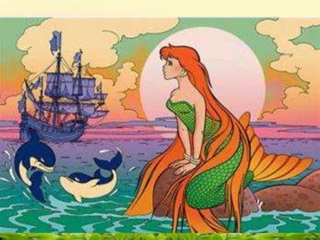 Рисунок Русалочка Ганс христиан Андерсен