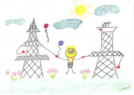 Тема электричество рисование с детьми