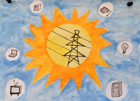 Рисунок на день энергетики
