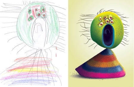 Странные детские рисунки