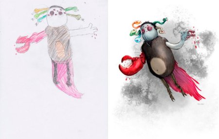 Непонятные детские рисунки