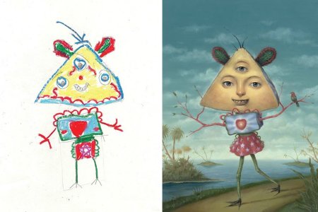 Странные детские рисунки