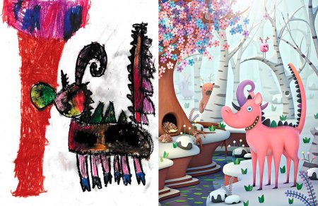 Монстры которых нарисовал художник