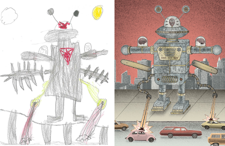 Странные детские рисунки