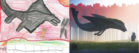 Непонятный детский рисунок