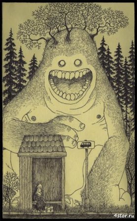 Джон Кенн монстры иллюстрации
