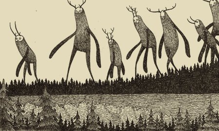 Странные существа иллюстрации