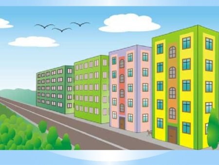 Пятиэтажный дом для детей