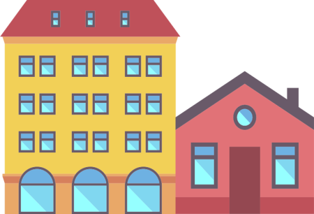 Многоэтажный дом для детей