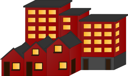 Домик многоэтажный