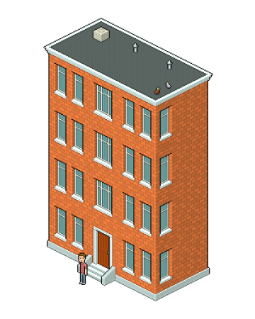 Домик многоэтажный