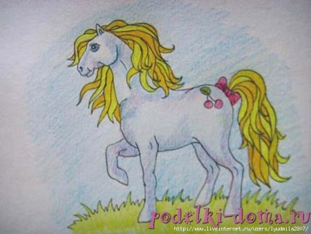 Сивка бурка для срисовки