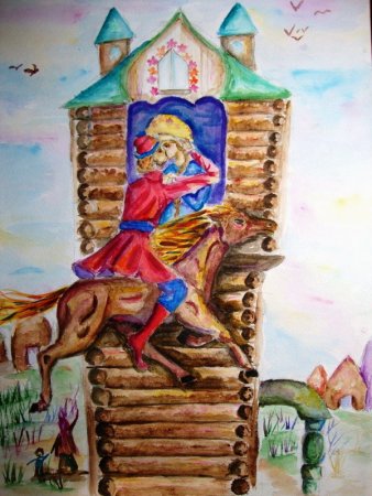 Иллюстрация к сивке бурке