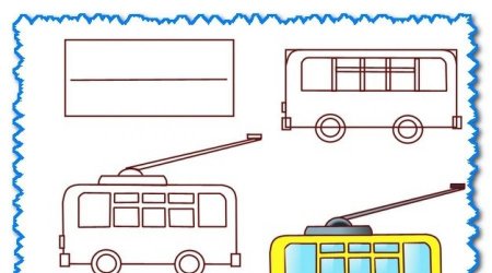 Автобус троллейбус для детей