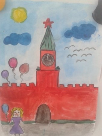 Конкурс рисунков моя Москва