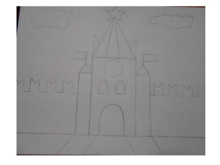 Рисование красная площадь