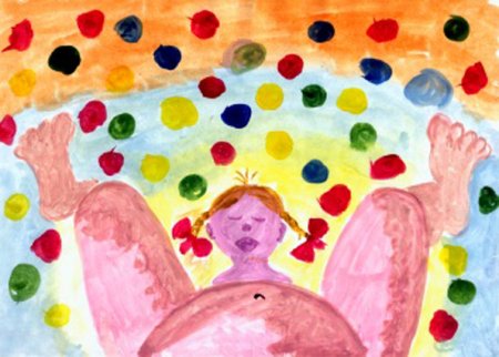 Рисование для рождения детей