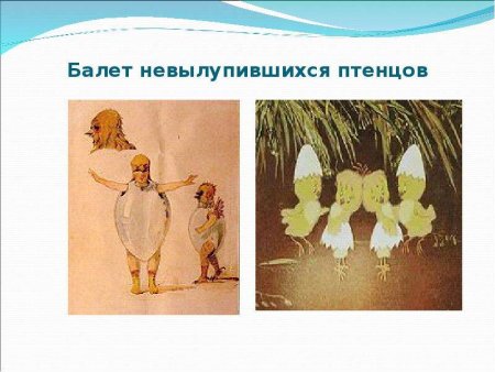 Балет Мусоргского балет невылупившихся птенцов