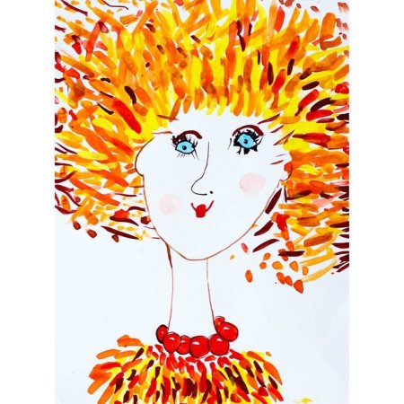 Портрет осени в изостудии