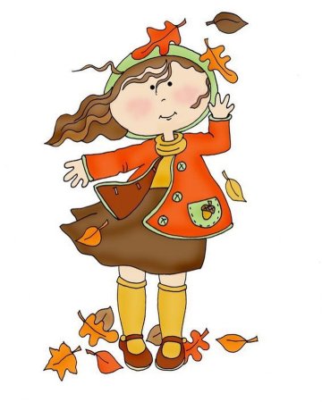 Осенние картинки мультяшные