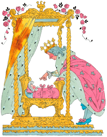 Ш Перро спящая красавица раскраска