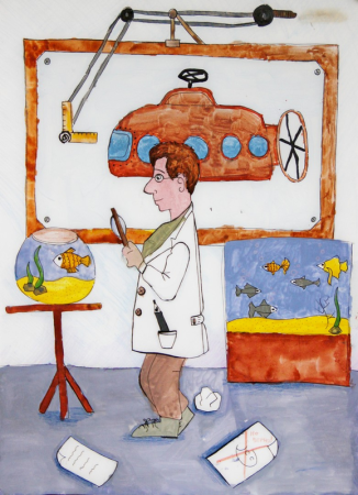 Рисунок на тему мой папа