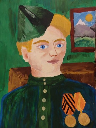 Рисунок на тему война