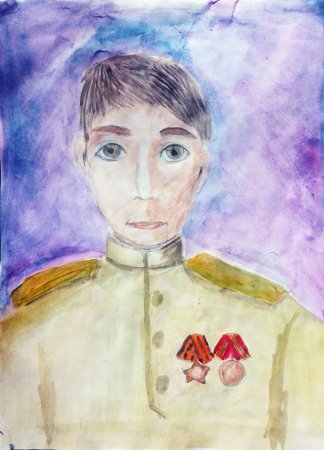 Портрет военного для детей дошкольников