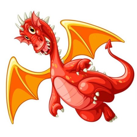 Красные дракончики