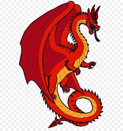 Оранжевый дракон