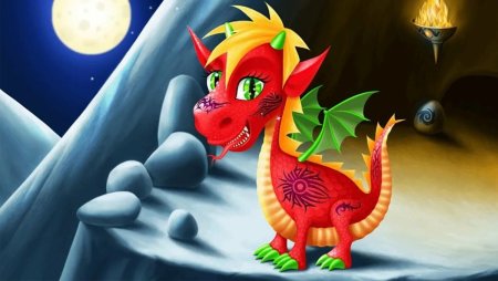 Драконы из мультфильмов