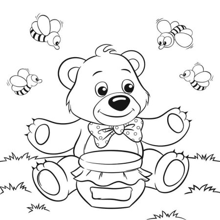 Подвижную игру медведь и пчелы