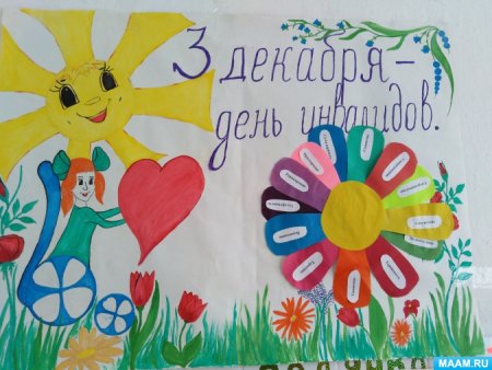 Плакат ко Дню инвалидов