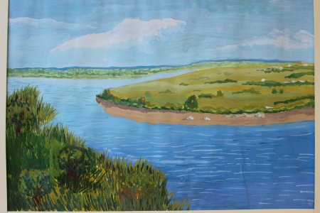 Нарисовать реку