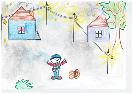 Электричество в детских рисунках