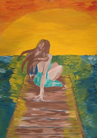 Рисование летние впечатления