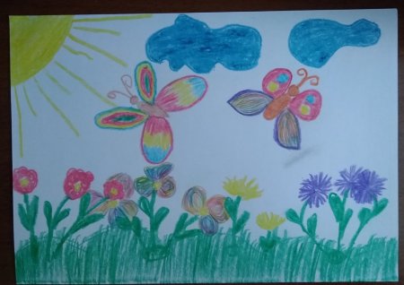 Выставка детских работ Здравствуй лето