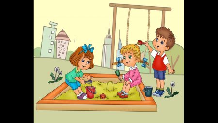 Прогулка раскраска для детей