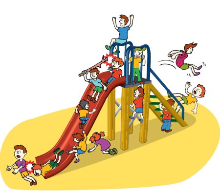 Раскраска. В детском саду