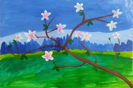 Рисунок на тему Пробуждение природы