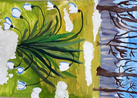 Рисунки на тему Пробуждение природы весной