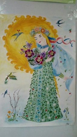 Рисунок на тему Пробуждение природы