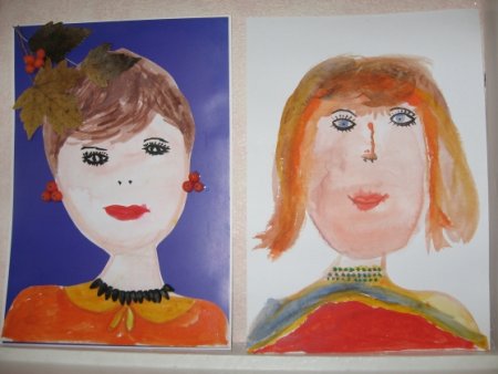 Рисование портрета в старшей группе детского сада